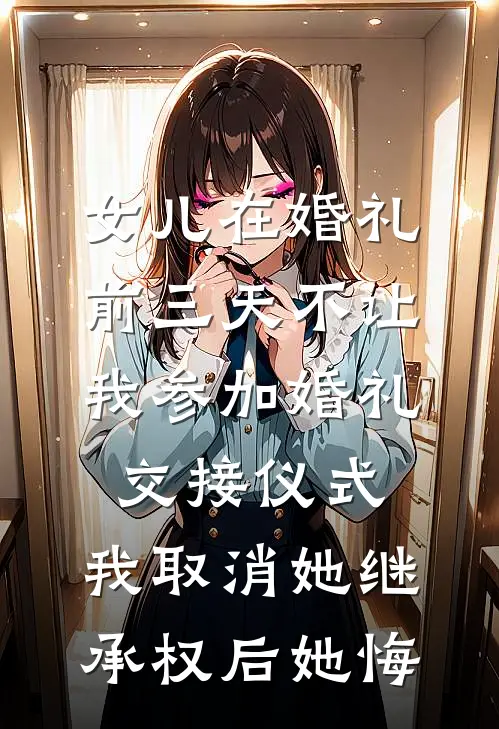 女儿在婚礼前三天不让我参加婚礼交接仪式,我取消她继承权后她悔
