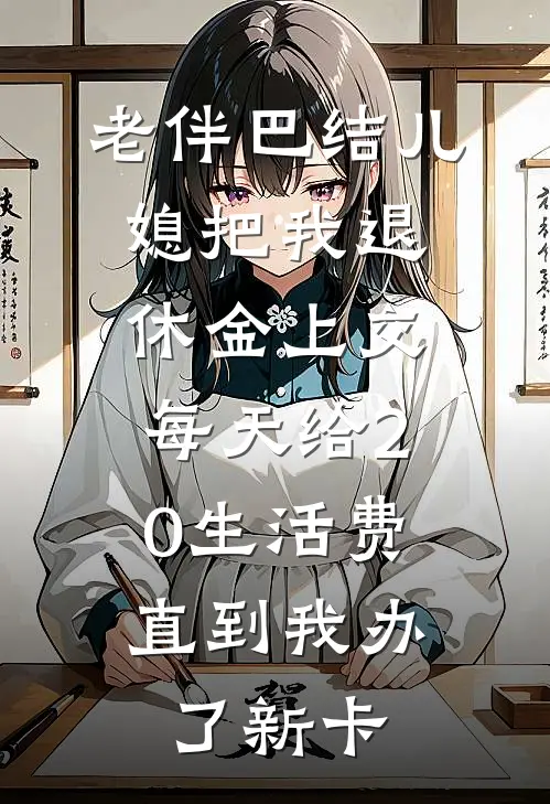 老伴巴结儿媳把我退休金上交，每天给20生活费，直到我办了新卡
