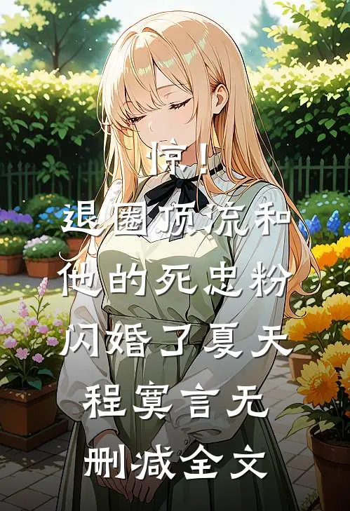 惊！退圈顶流和他的死忠粉闪婚了夏天程寞言无删减全文