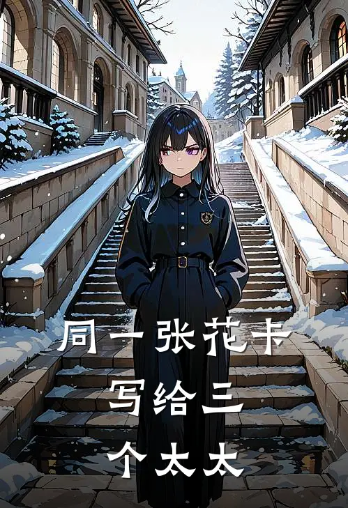 同一张花卡,写给三个太太