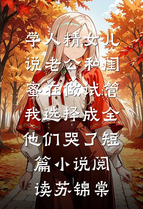 学人精女儿说老公和闺蜜在做试管,我选择成全他们哭了短篇小说阅读苏锦棠
