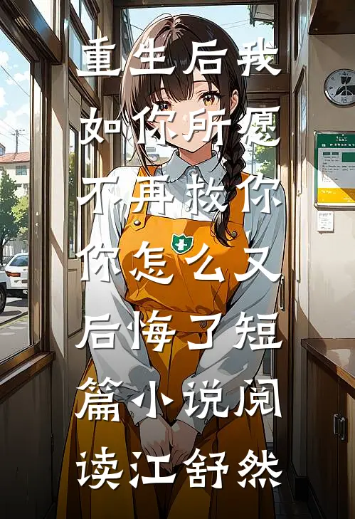 重生后我如你所愿不再救你,你怎么又后悔了短篇小说阅读江舒然