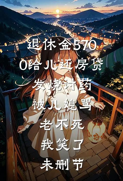 退休金5700给儿还房贷，发烧讨药被儿媳骂老不死，我笑了未删节
