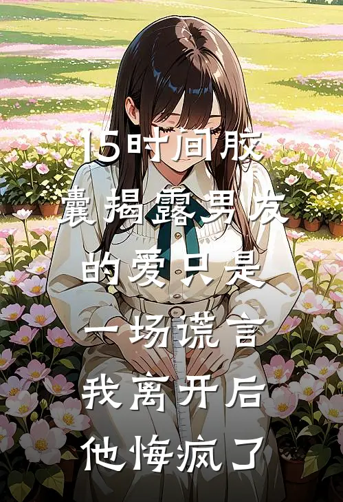 15时间胶囊揭露男友的爱只是一场谎言,我离开后他悔疯了