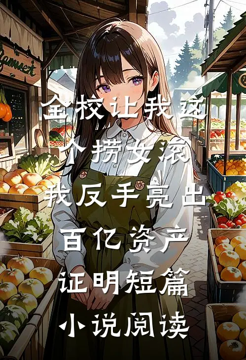 全校让我这个捞女滚，我反手亮出百亿资产证明短篇小说阅读