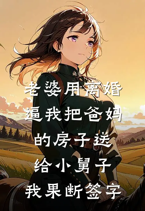 老婆用离婚逼我把爸妈的房子送给小舅子,我果断签字