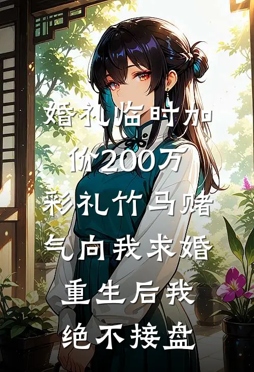 婚礼临时加价200万彩礼竹马赌气向我求婚,重生后我绝不接盘