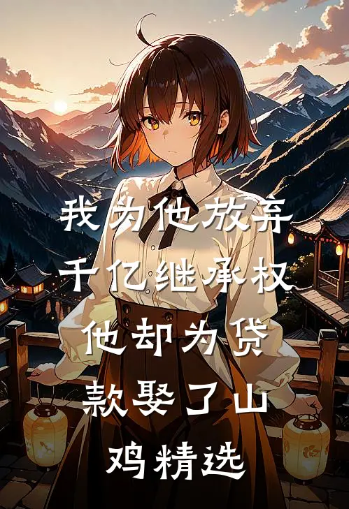 我为他放弃千亿继承权，他却为贷款娶了山鸡精选