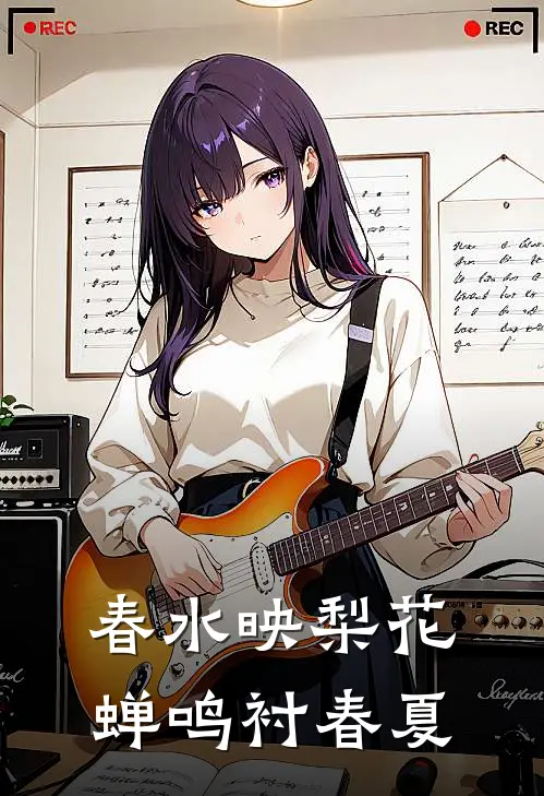 春水映梨花,蝉鸣衬春夏