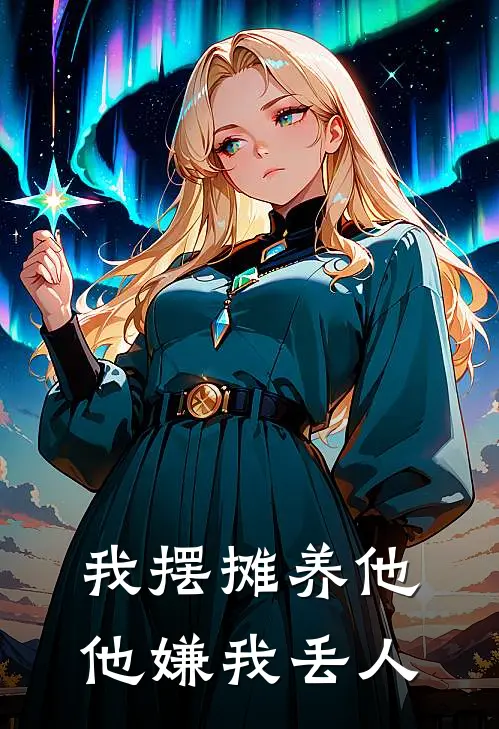 我摆摊养他,他嫌我丢人