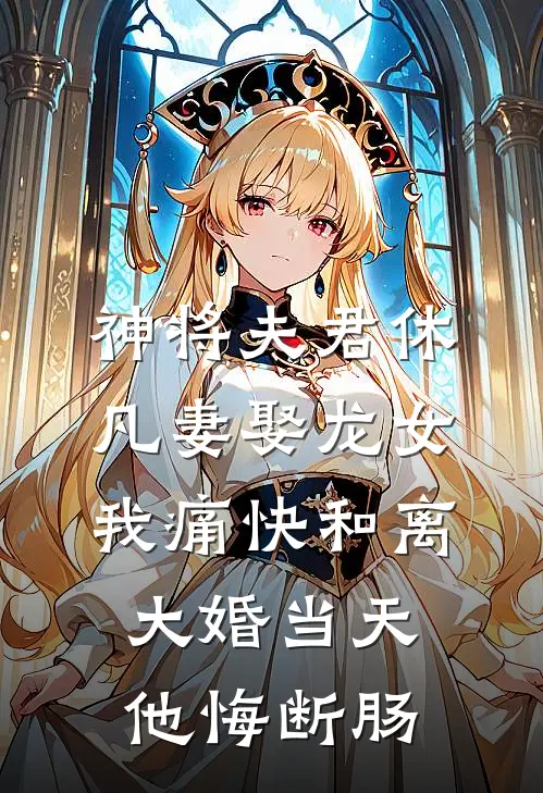 神将夫君休凡妻娶龙女，我痛快和离，大婚当天他悔断肠