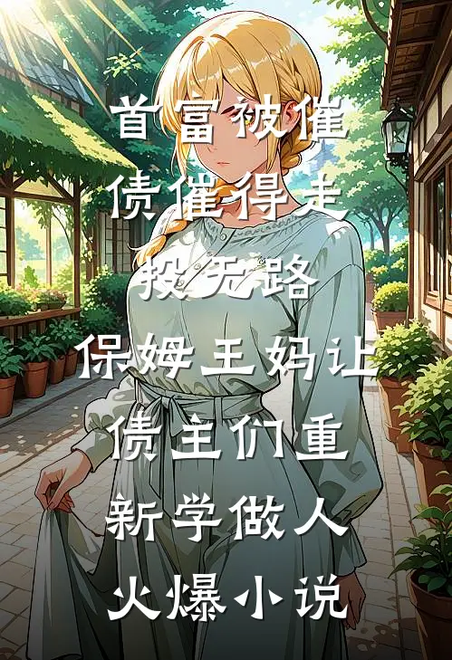首富被催债催得走投无路，保姆王妈让债主们重新学做人火爆小说