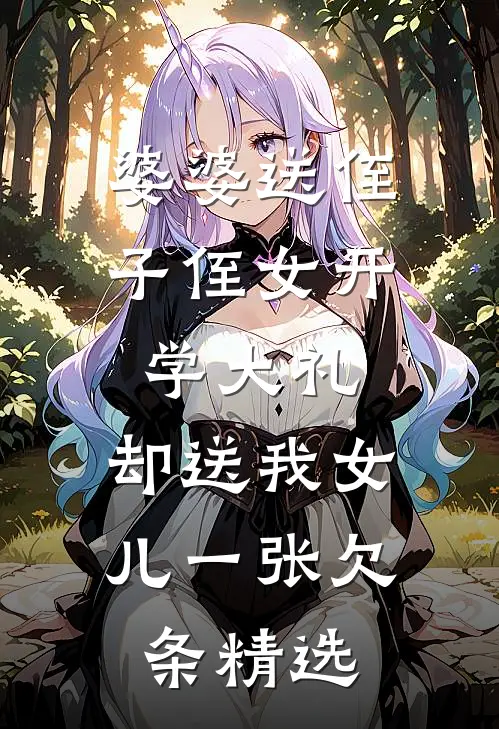 婆婆送侄子侄女开学大礼，却送我女儿一张欠条精选