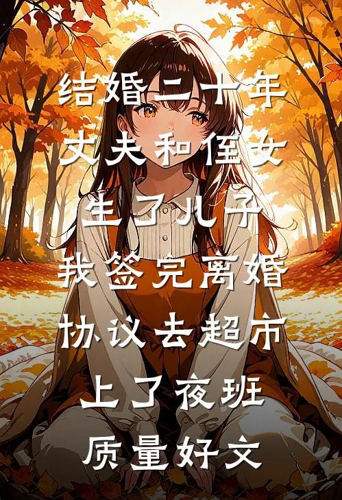 结婚二十年，丈夫和侄女生了儿子，我签完离婚协议去超市上了夜班质量好文