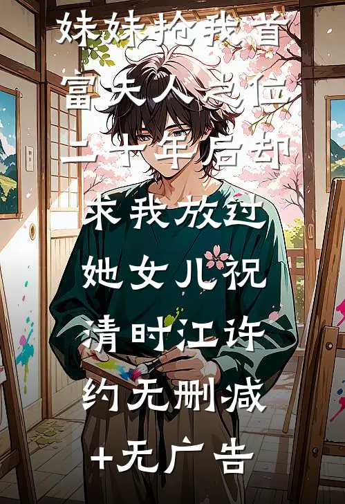 妹妹抢我首富夫人之位，二十年后却求我放过她女儿祝清时江许约无删减+无广告