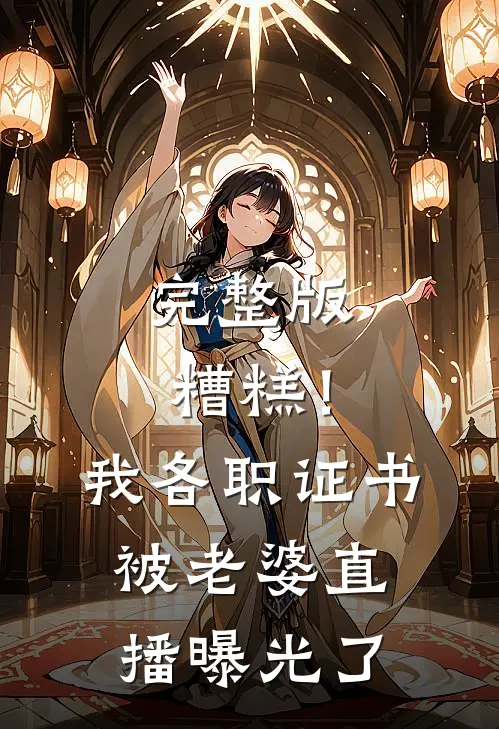 完整版糟糕！我各职证书被老婆直播曝光了