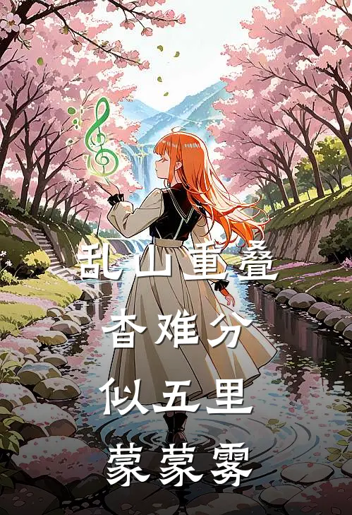 乱山重叠杳难分，似五里，蒙蒙雾