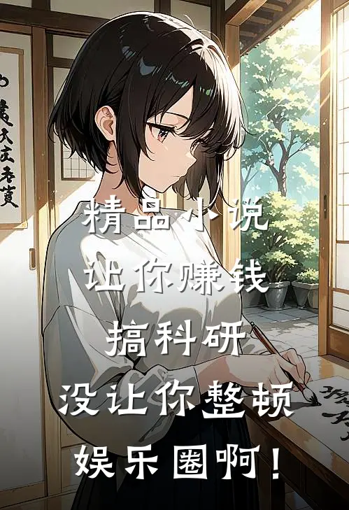 精品小说让你赚钱搞科研，没让你整顿娱乐圈啊！
