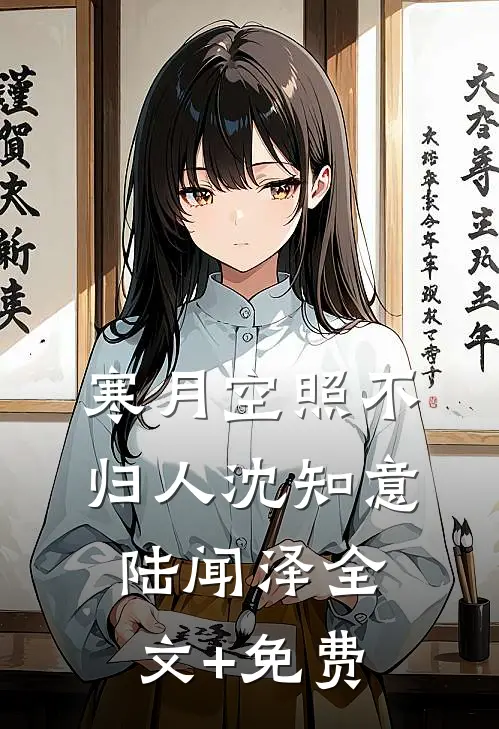 寒月空照不归人沈知意陆闻泽全文+免费