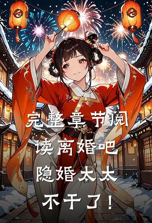 完整章节阅读离婚吧，隐婚太太不干了！