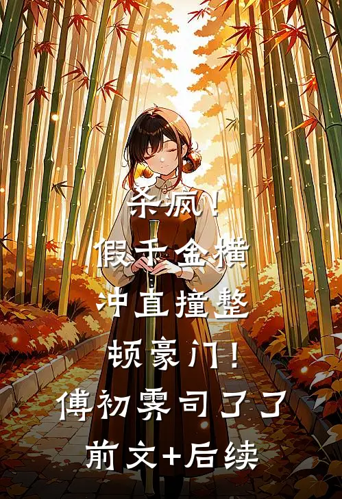 杀疯！假千金横冲直撞整顿豪门！傅初霁司了了前文+后续