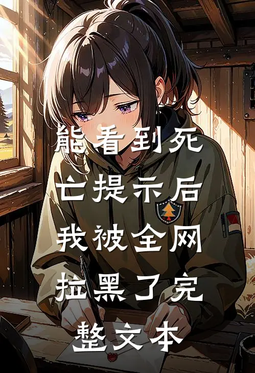 能看到死亡提示后，我被全网拉黑了完整文本