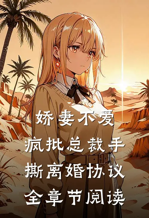 娇妻不爱，疯批总裁手撕离婚协议全章节阅读