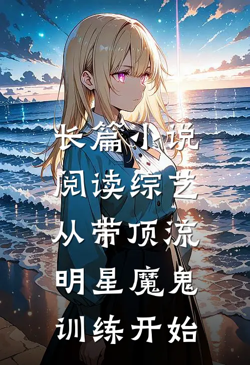 长篇小说阅读综艺：从带顶流明星魔鬼训练开始