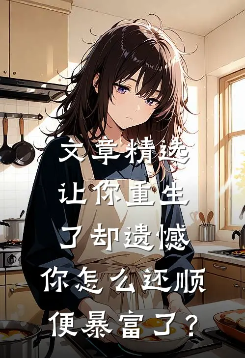 文章精选让你重生了却遗憾，你怎么还顺便暴富了？