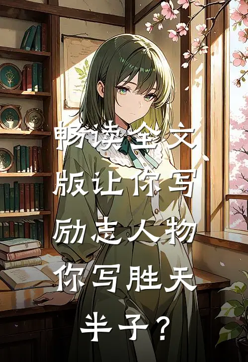畅读全文版让你写励志人物，你写胜天半子？