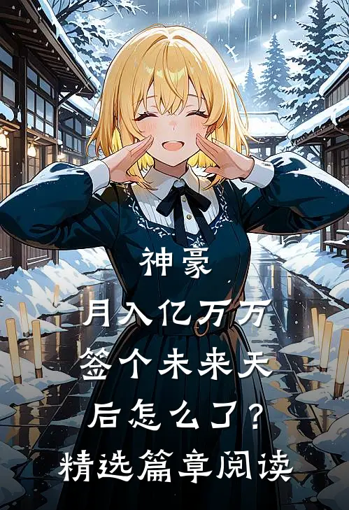 神豪：月入亿万万，签个未来天后怎么了？精选篇章阅读