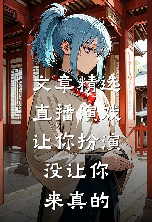 文章精选直播演戏：让你扮演，没让你来真的