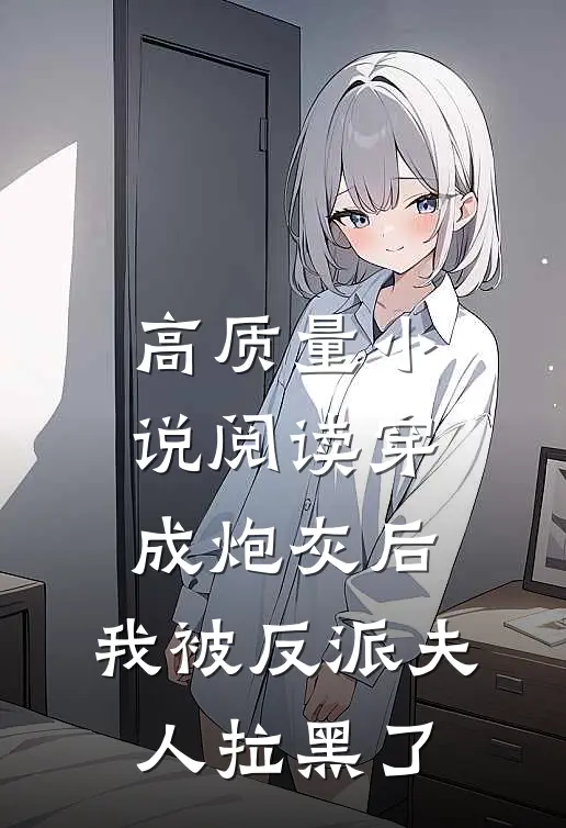 高质量小说阅读穿成炮灰后，我被反派夫人拉黑了