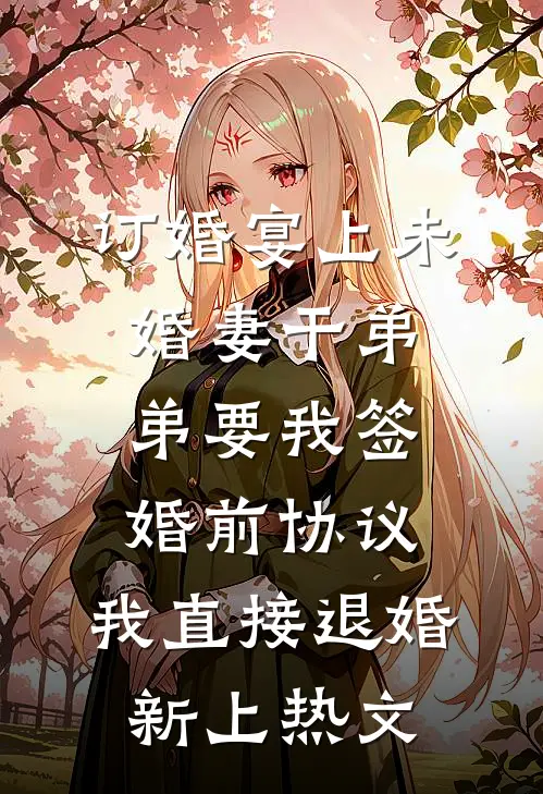 订婚宴上未婚妻干弟弟要我签婚前协议，我直接退婚新上热文