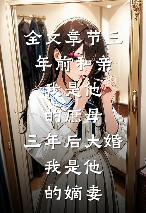 全文章节三年前和亲，我是他的庶母；三年后大婚，我是他的嫡妻