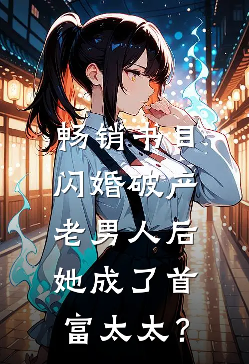 畅销书目闪婚破产老男人后，她成了首富太太？