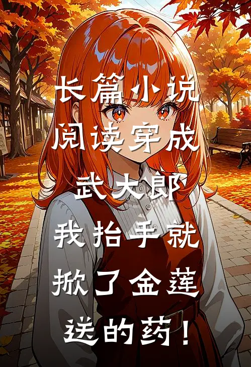 长篇小说阅读穿成武大郎，我抬手就掀了金莲送的药！