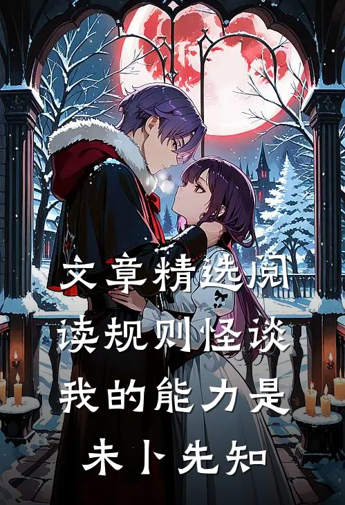 文章精选阅读规则怪谈：我的能力是未卜先知