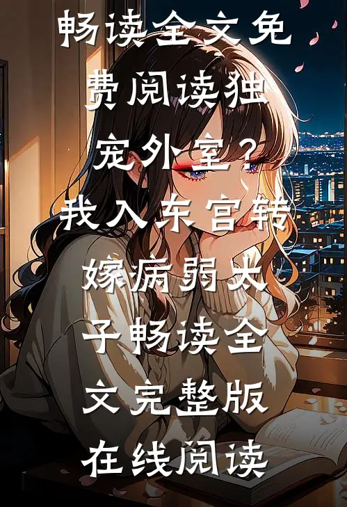 独宠外室?我入东宫转嫁病弱太子畅读全文