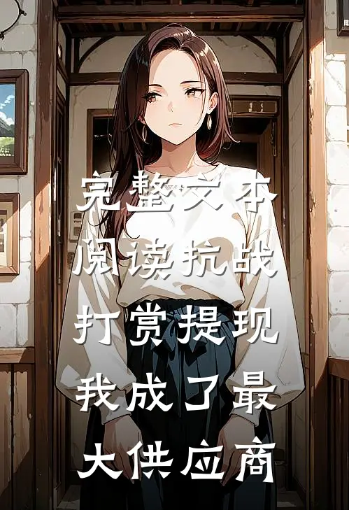 完整文本阅读抗战：打赏提现，我成了最大供应商