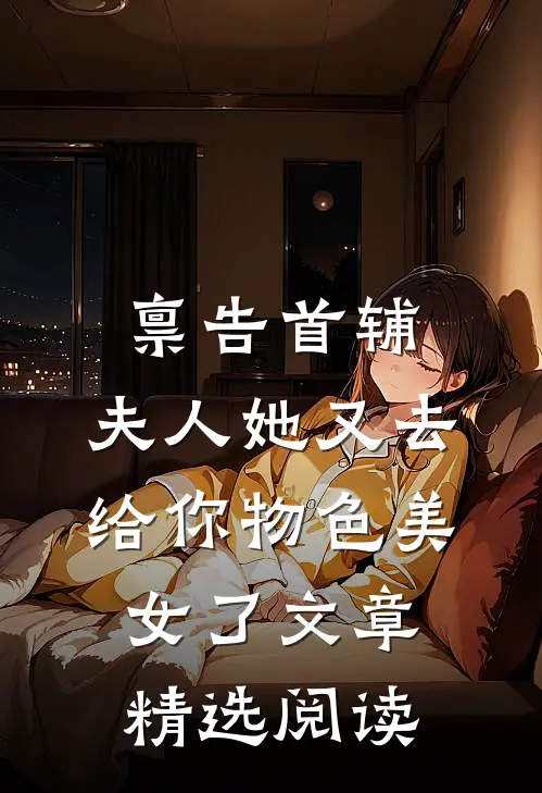 禀告首辅，夫人她又去给你物色美女了文章精选阅读