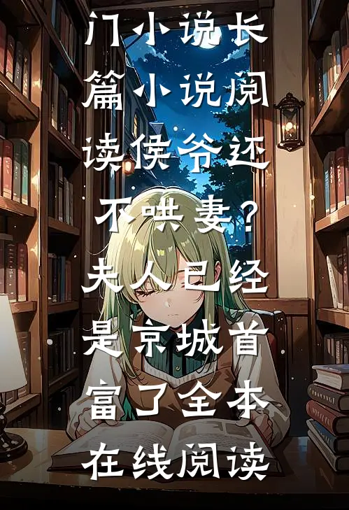 长篇小说阅读侯爷还不哄妻?夫人已经是京城首富了