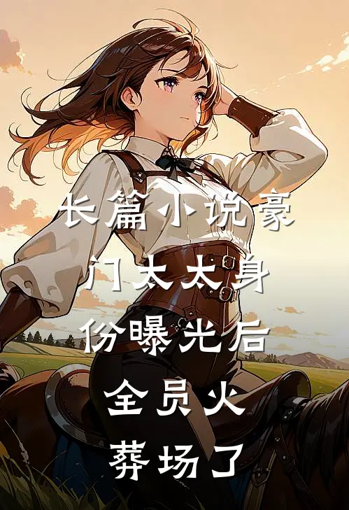 长篇小说豪门太太身份曝光后，全员火葬场了