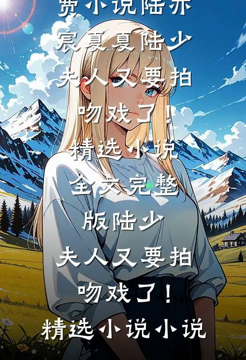 陆少,夫人又要拍吻戏了!精选小说