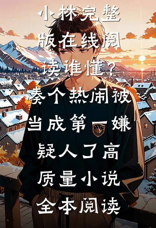 谁懂？凑个热闹被当成第一嫌疑人了高质量小说