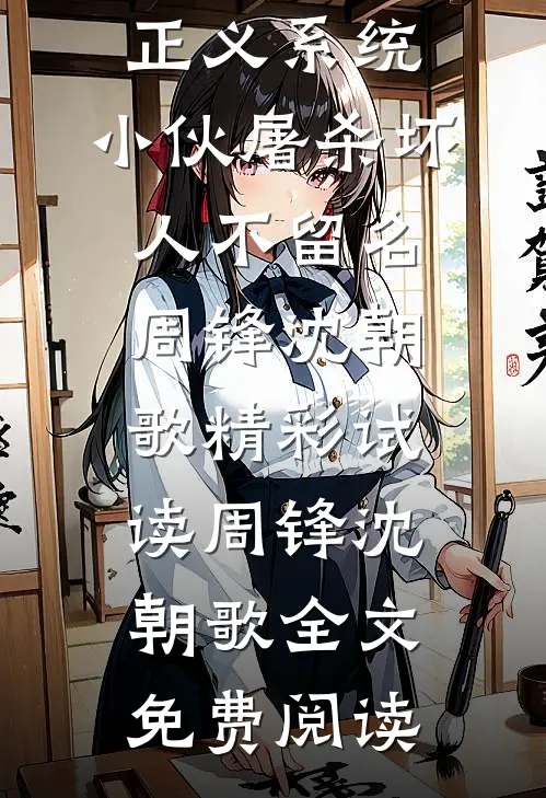 全本小说推荐正义系统:小伙屠杀坏人不留名