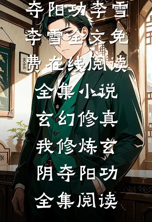 全集小说玄幻修真:我修炼玄阴夺阳功