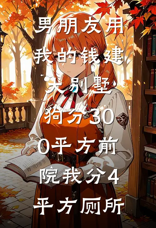 男朋友用我的钱建大别墅，狗分300平方前院我分4平方厕所