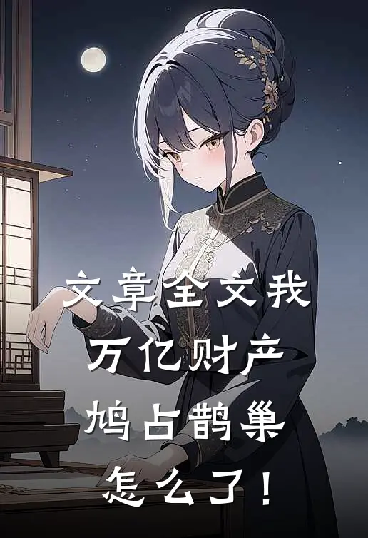 文章全文我，万亿财产，鸠占鹊巢怎么了！