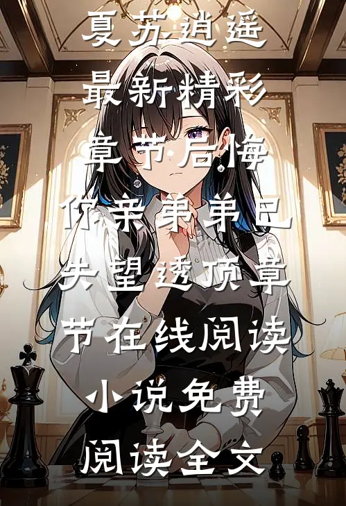 后悔,你亲弟弟已失望透顶章节在线阅读（林婉夏苏逍遥）最新精彩章节_后悔,你亲弟弟已失望透顶章节在线阅读小说免费阅读全文